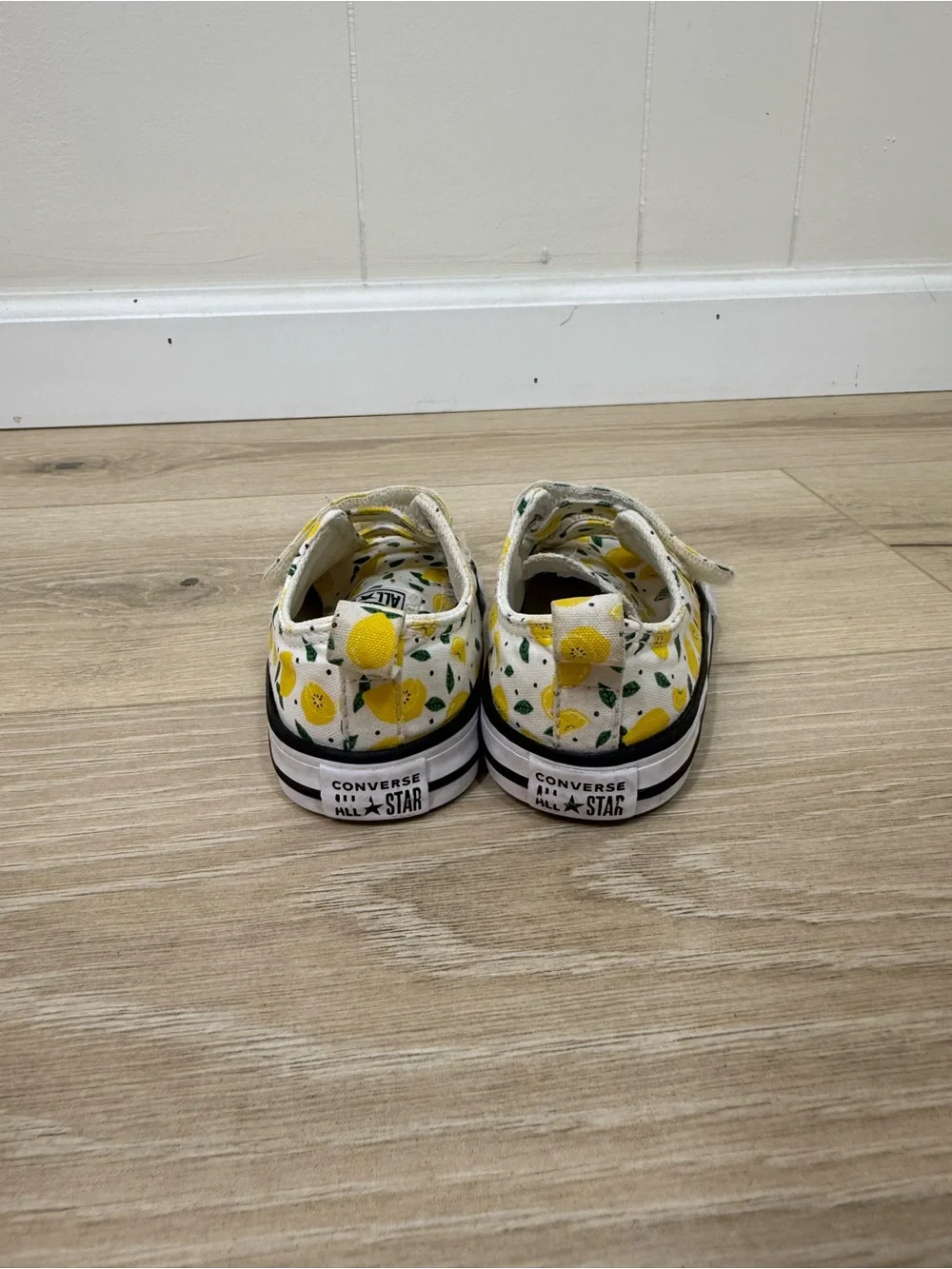 Converse Lemon Print Sneakers